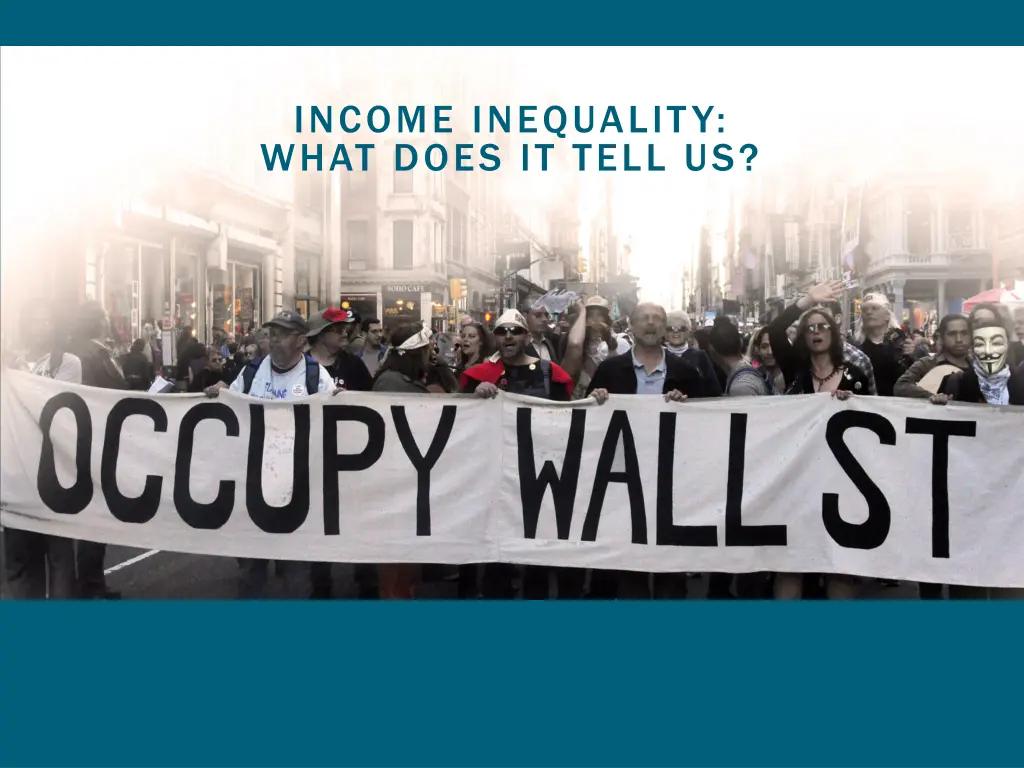 income inequality what does it tell us