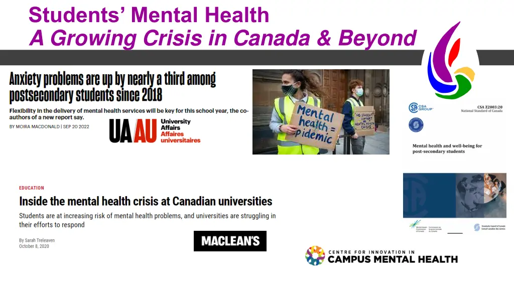 students mental health a growing crisis in canada