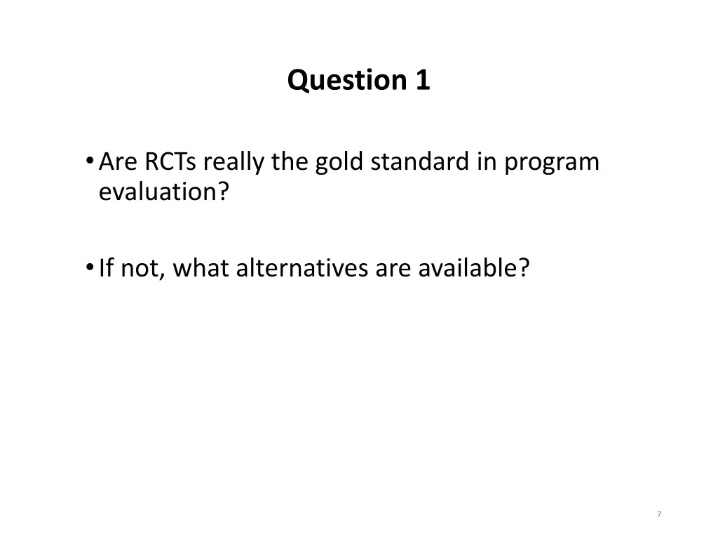 question 1