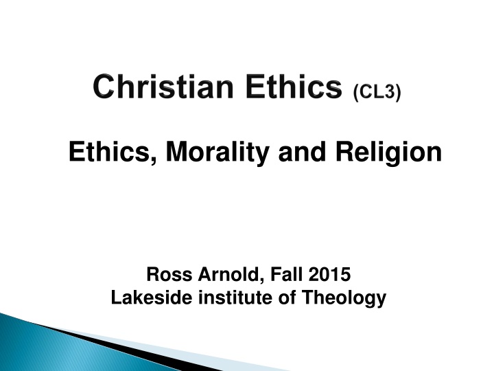 ethics morality and religion