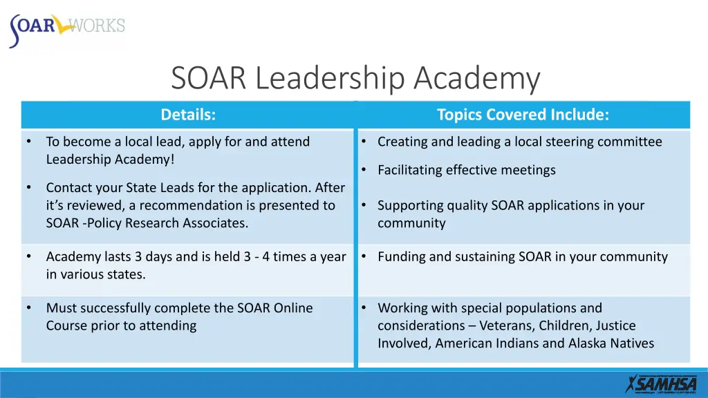 soar leadership academy