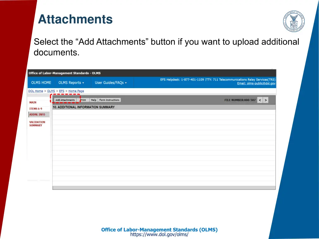 attachments