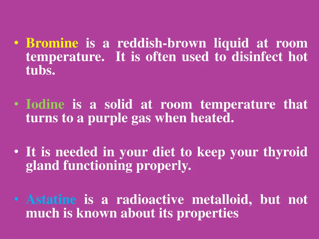 bromine is a reddish brown liquid at room