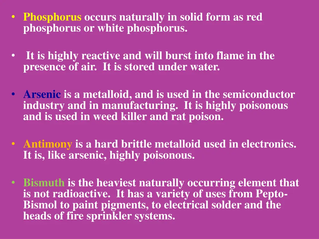 phosphorus occurs naturally in solid form