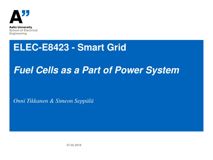 elec e8423 smart grid