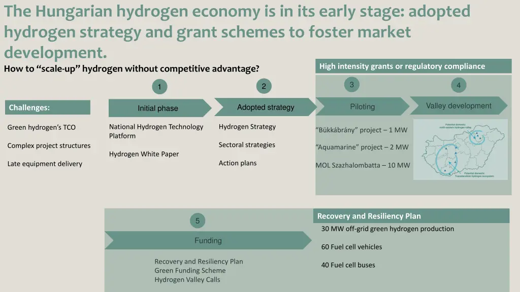 the hungarian hydrogen economy is in its early