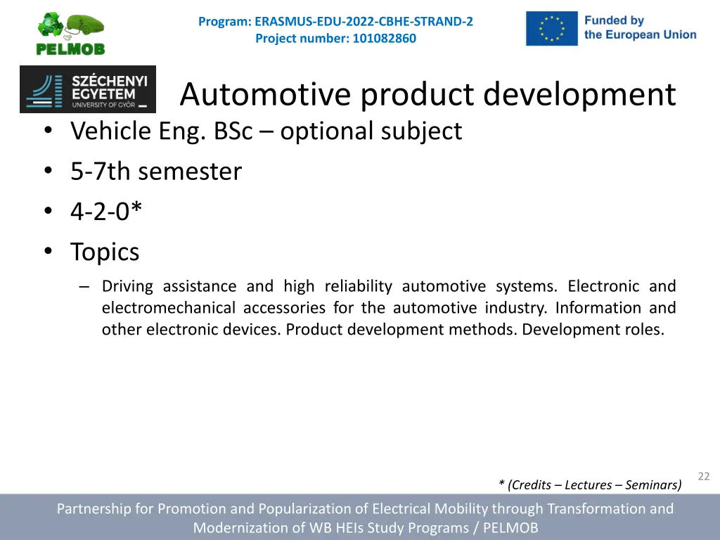 program erasmus edu 2022 cbhe strand 2 project 21