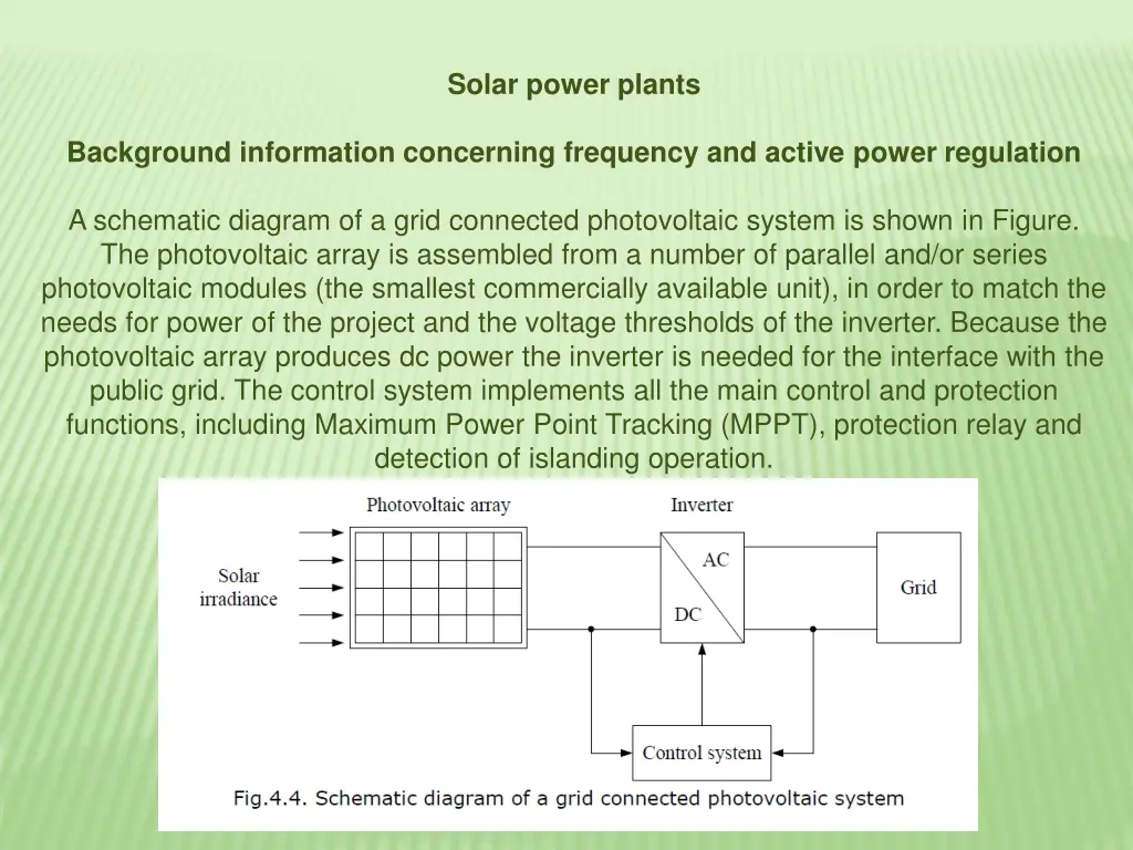 solar power plants