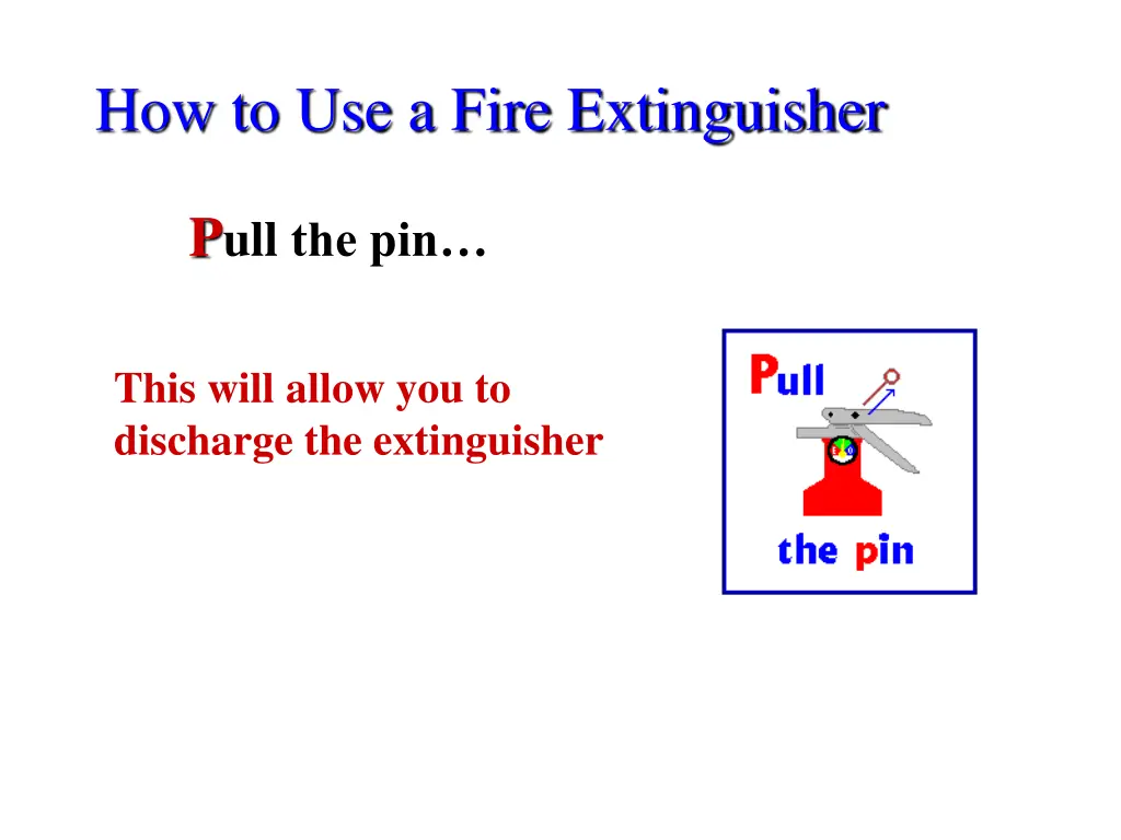 how to use a fire extinguisher 1