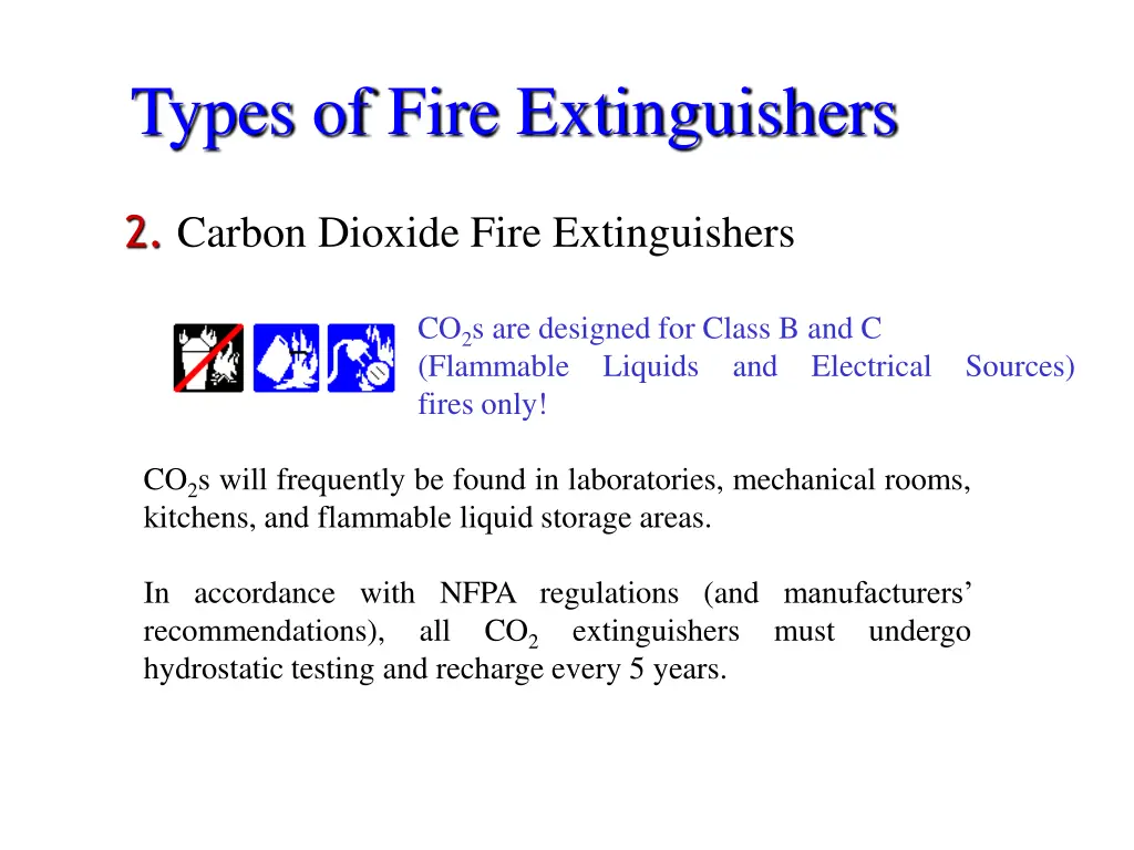 types of fire extinguishers 6