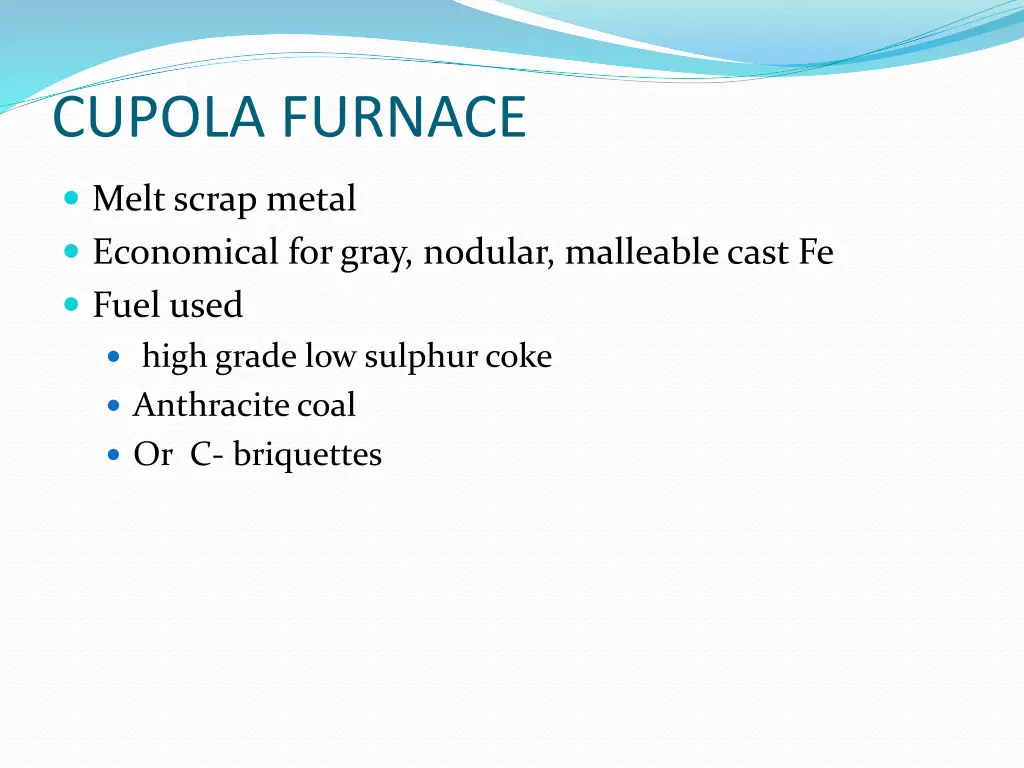 cupola furnace