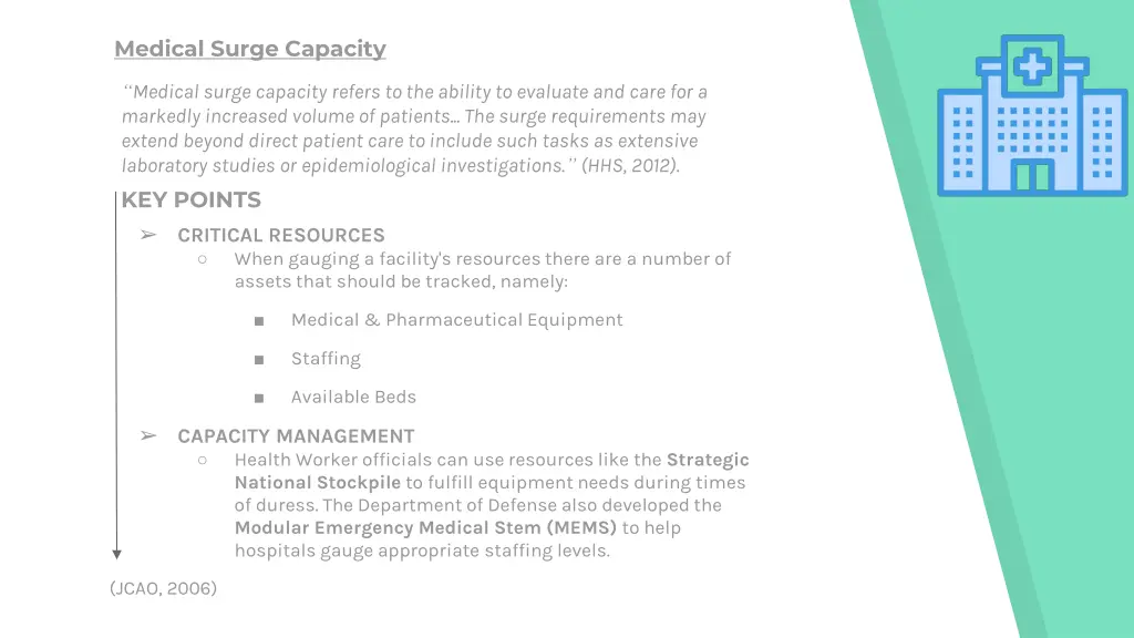 medical surge capacity