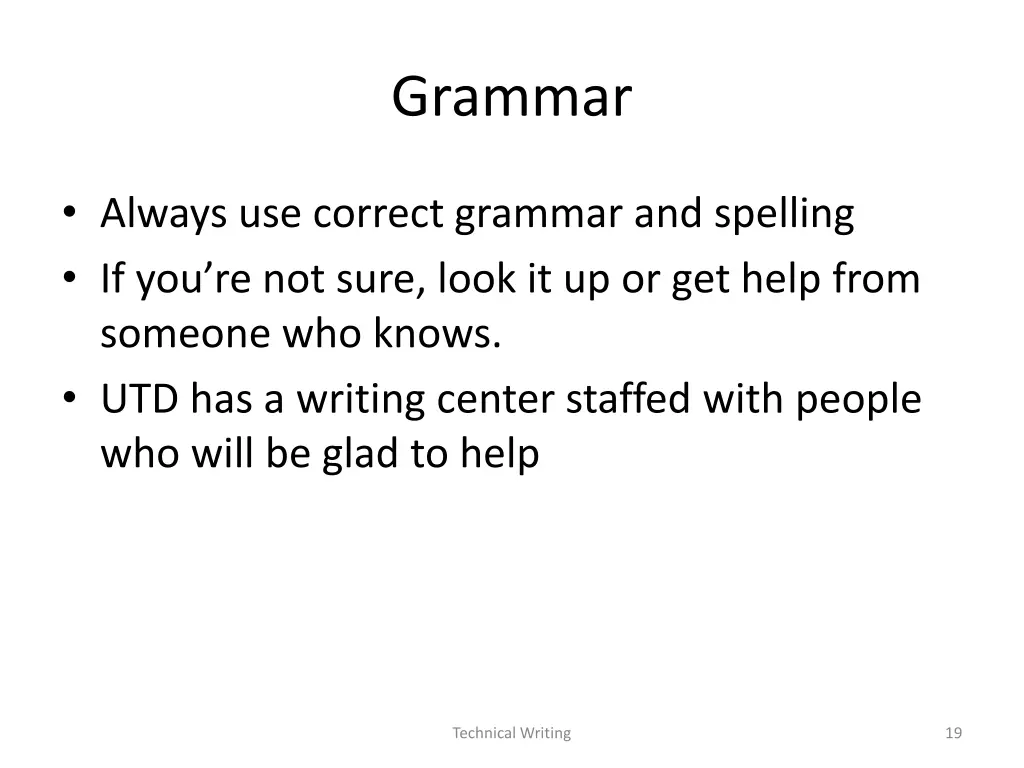 grammar