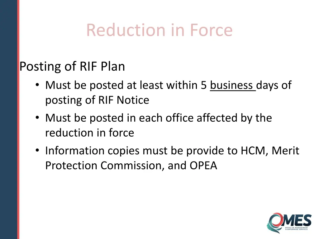 reduction in force 3