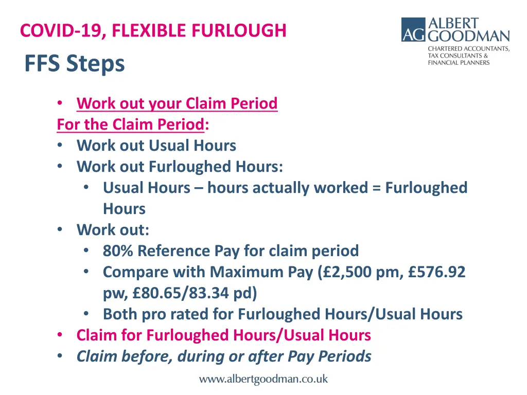 covid 19 flexible furlough ffs steps