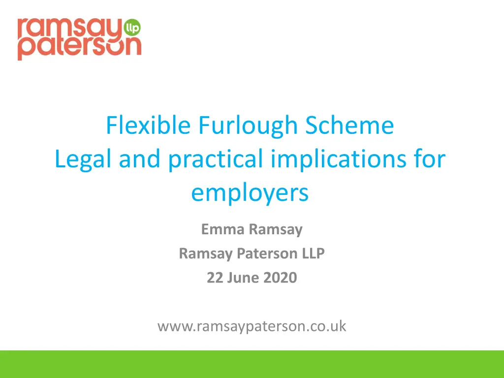 flexible furlough scheme legal and practical