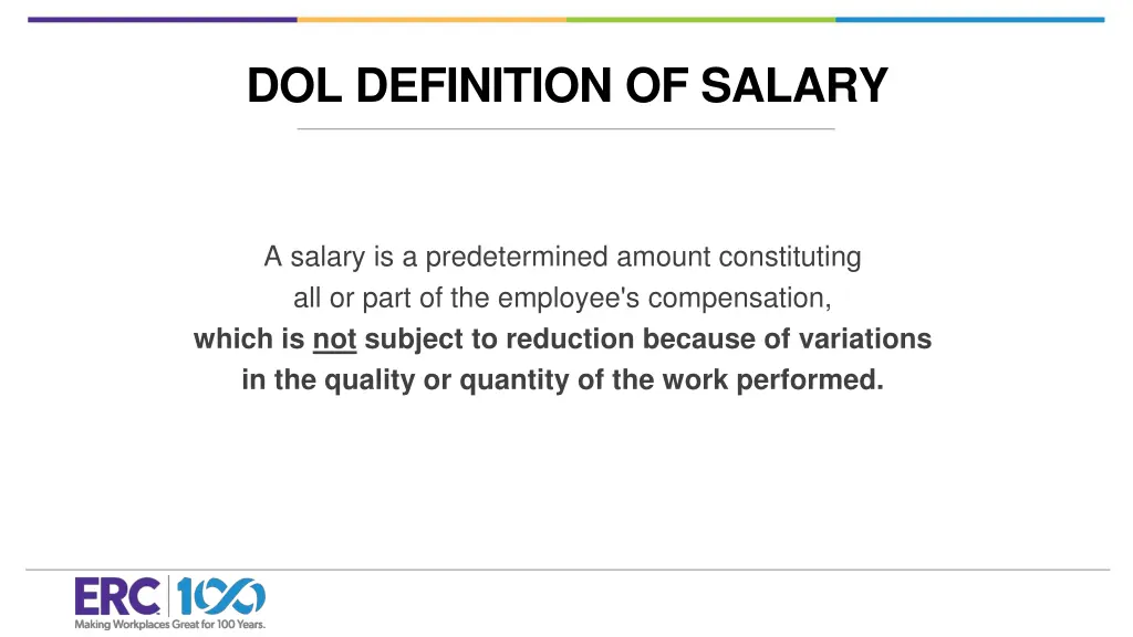 dol definition of salary