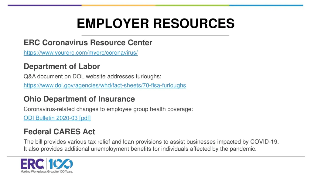 employer resources