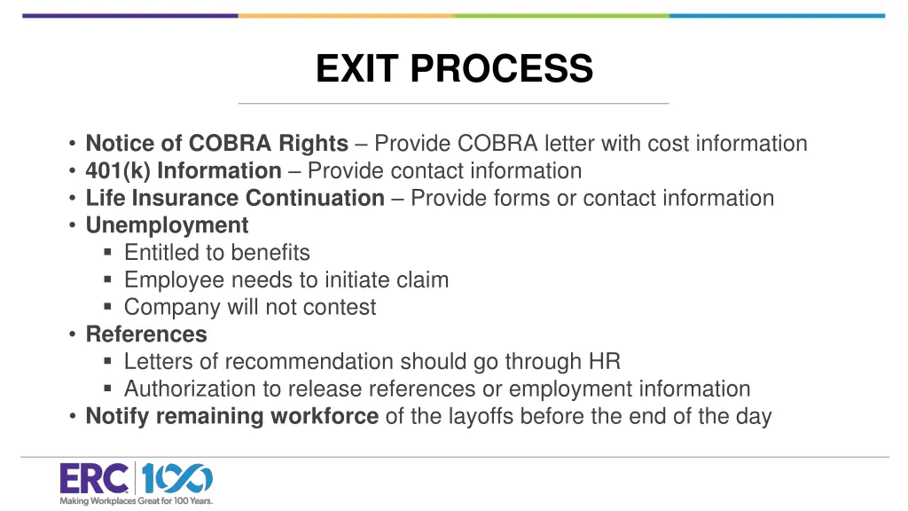 exit process 1