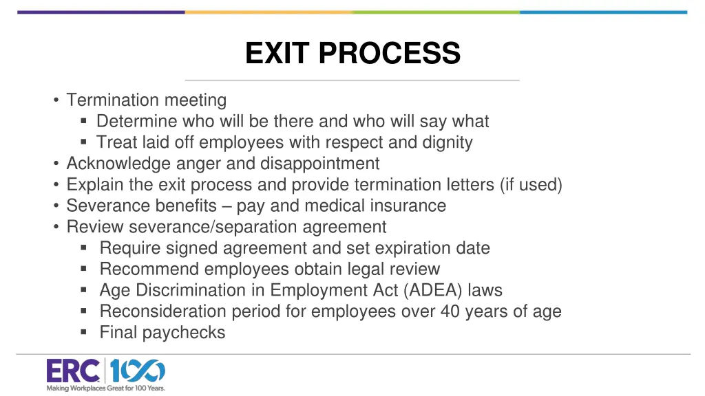 exit process