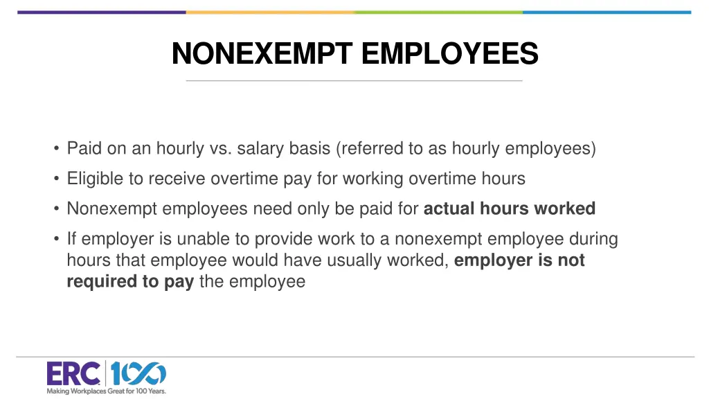 nonexempt employees