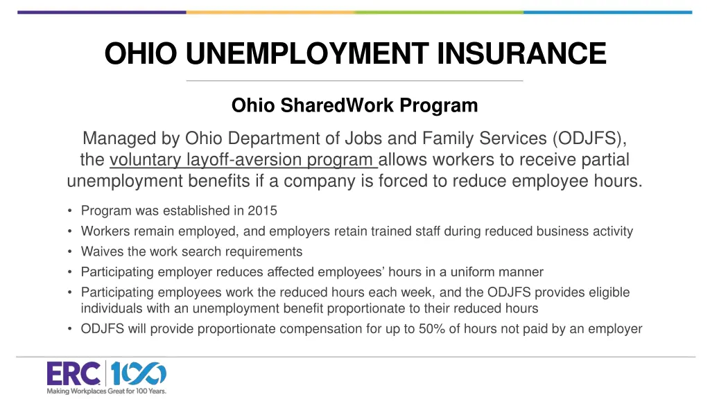 ohio unemployment insurance