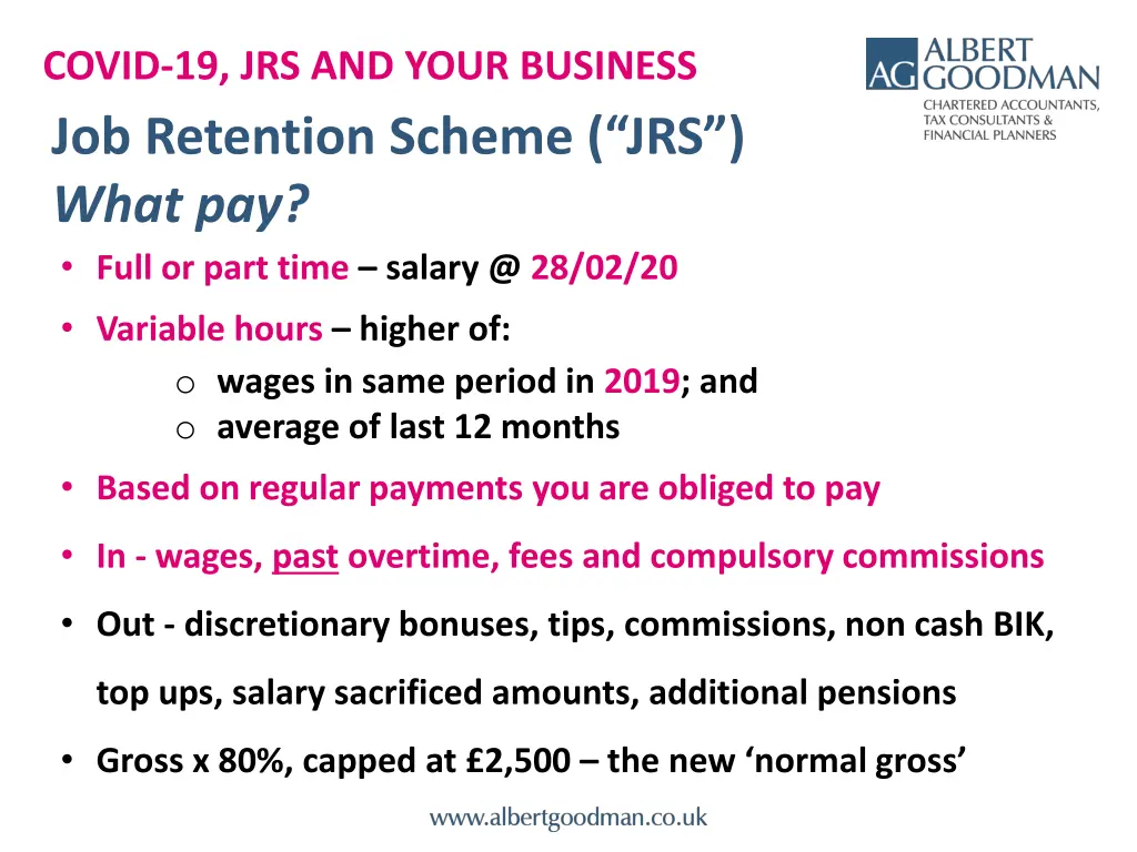 covid 19 jrs and your business job retention 7