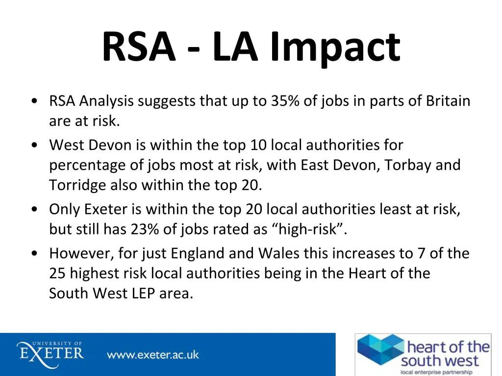 rsa la impact