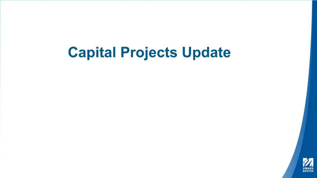 capital projects update