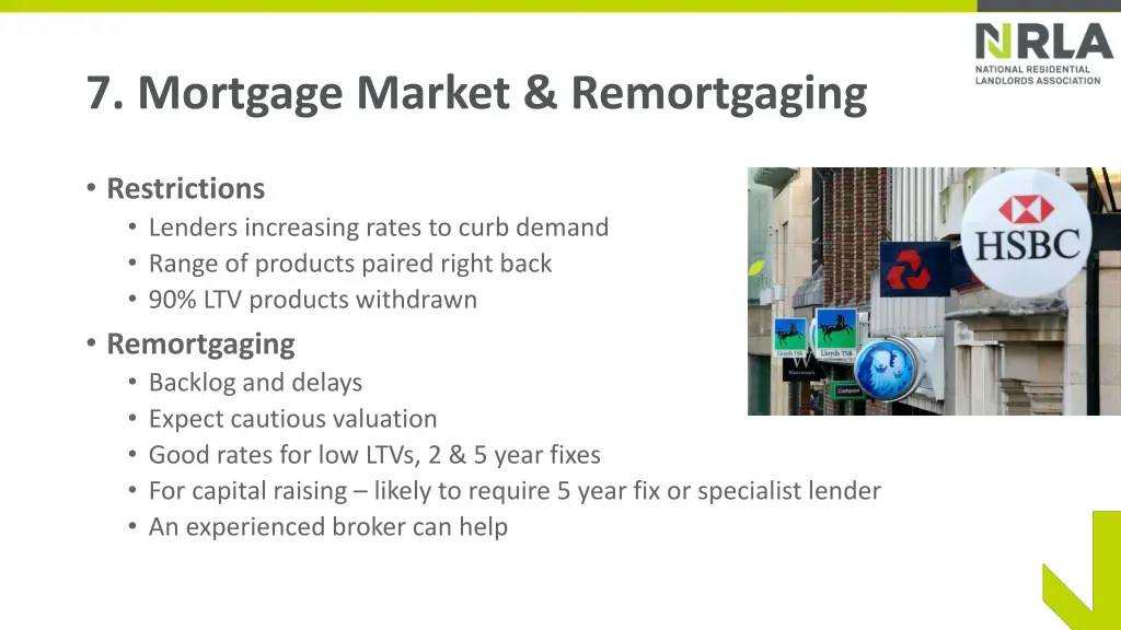 7 mortgage market remortgaging