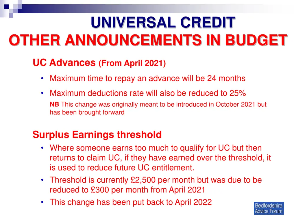 universal credit 1