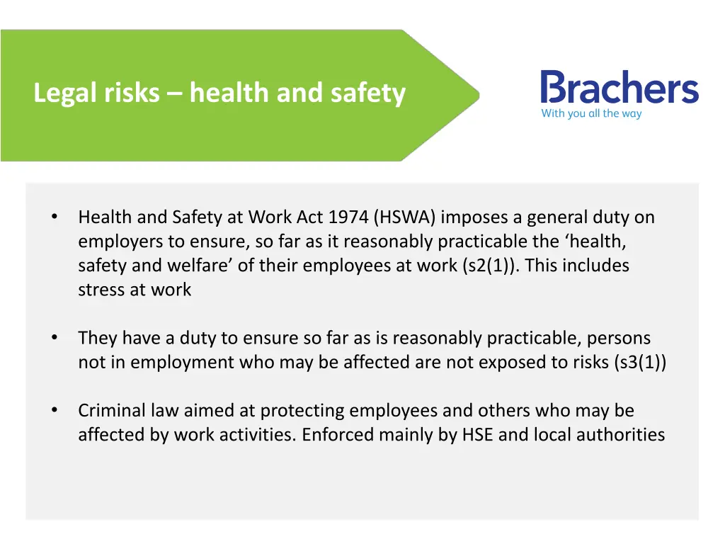 legal risks health and safety 1