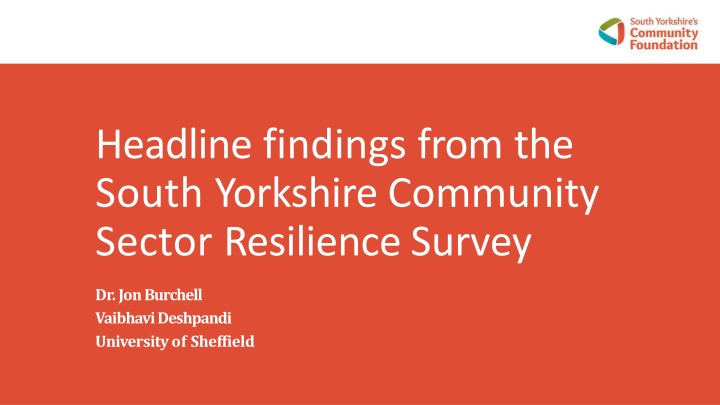 headline findings from the south yorkshire