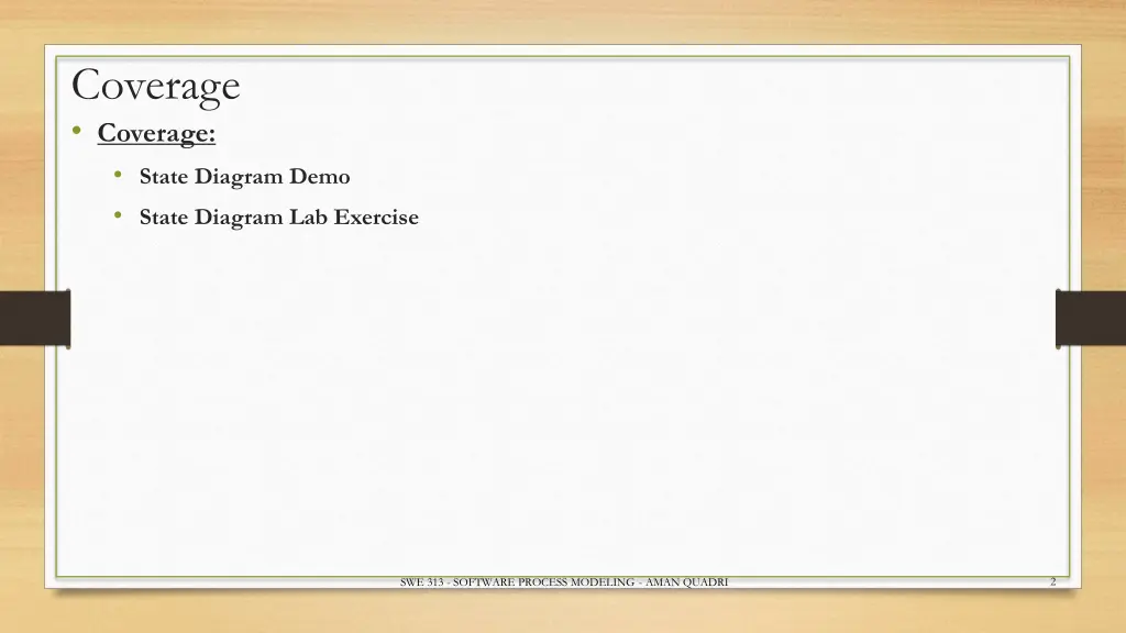 coverage coverage state diagram demo state