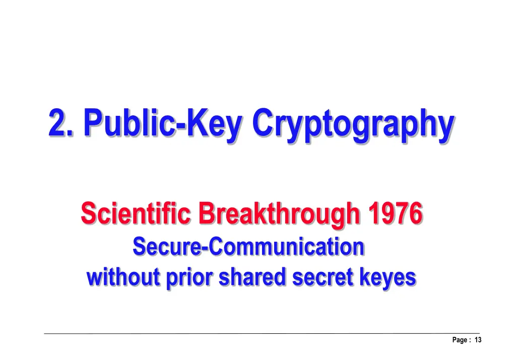 2 public key cryptography