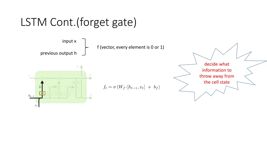 lstm cont forget gate