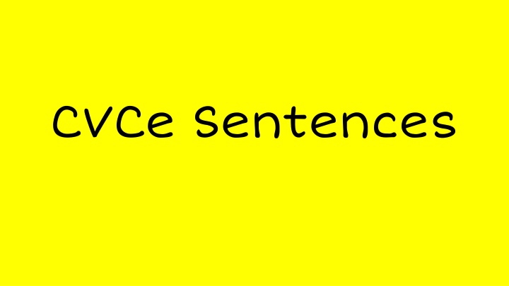 cvce sentences