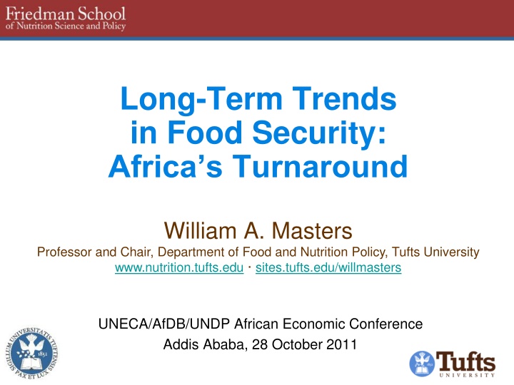 long term trends in food security africa