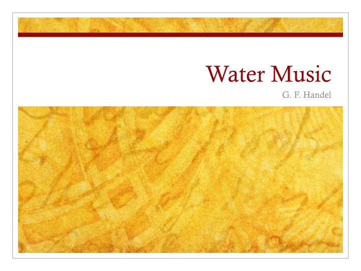 water music