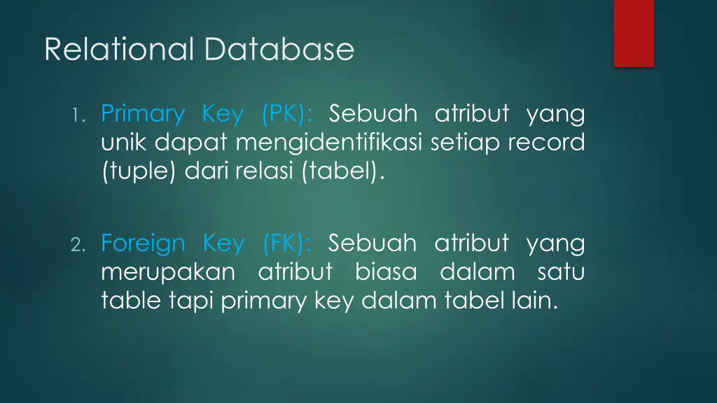 relational database 2