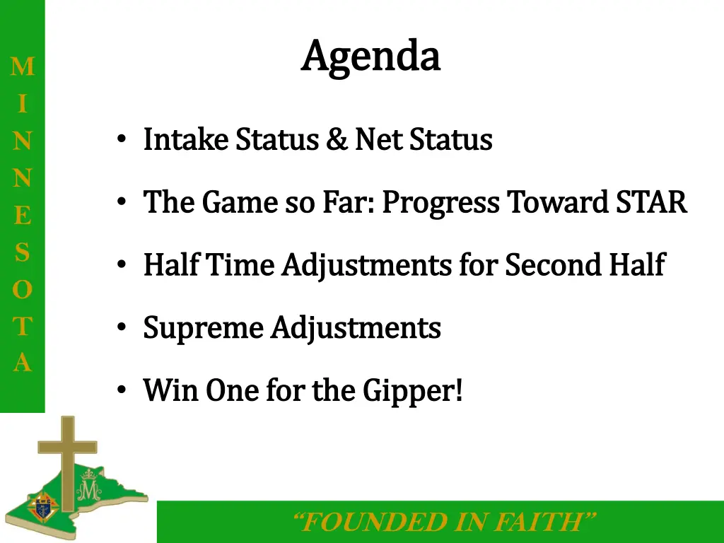 agenda agenda