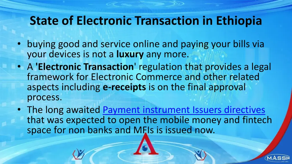 state of electronic transaction in ethiopia 1