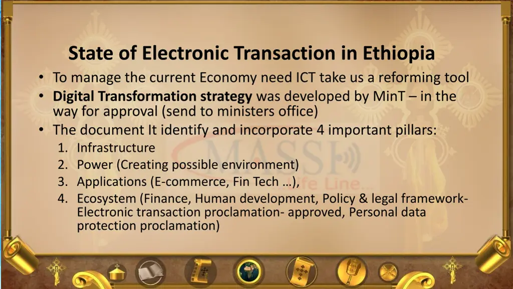 state of electronic transaction in ethiopia