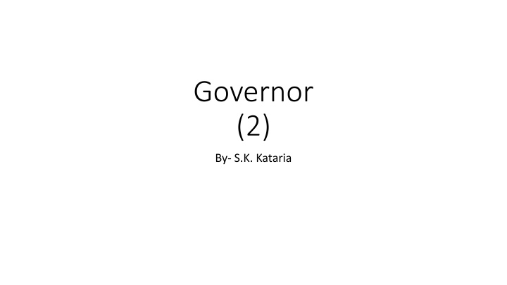 governor 2