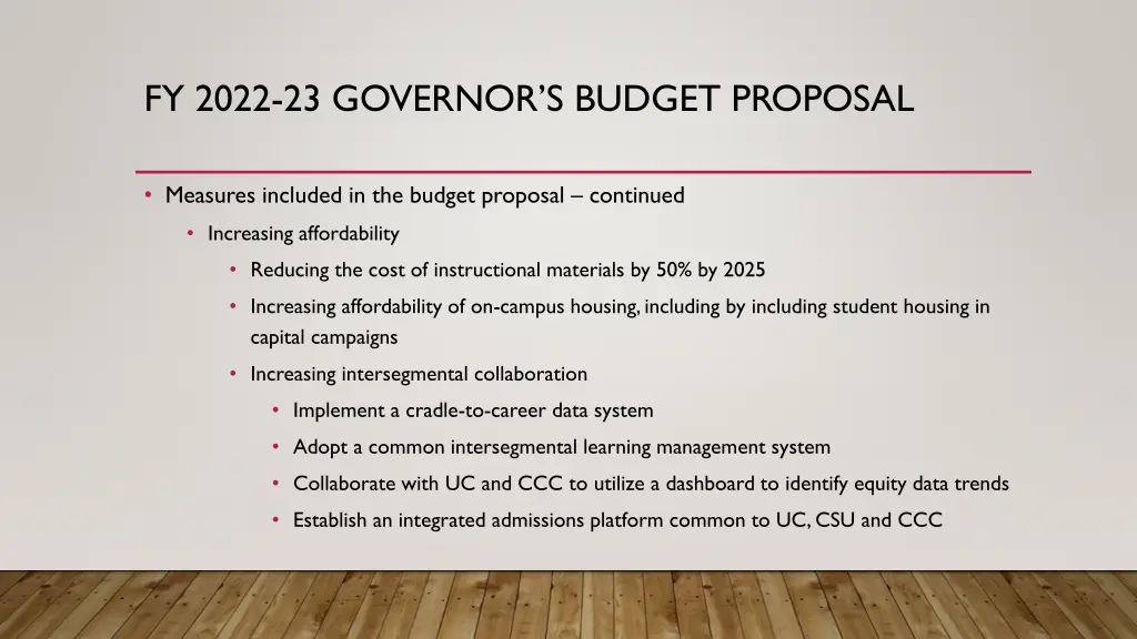 fy 2022 23 governor s budget proposal 4