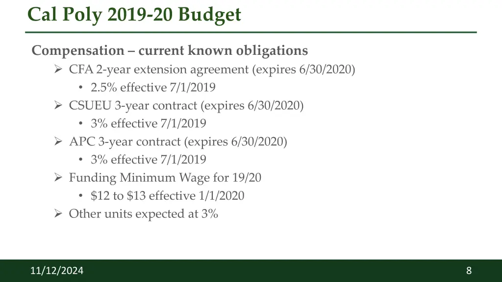 cal poly 2019 20 budget