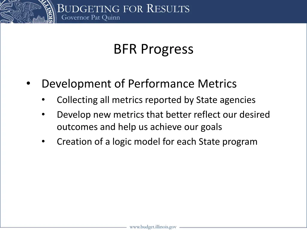 b udgeting for r esults 6