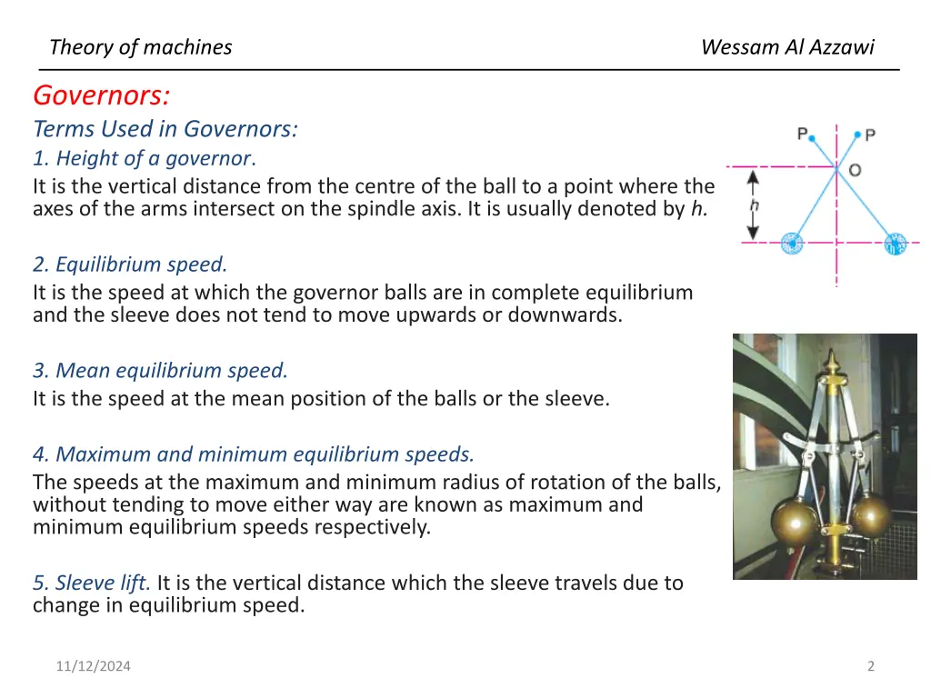 theory of machines 1