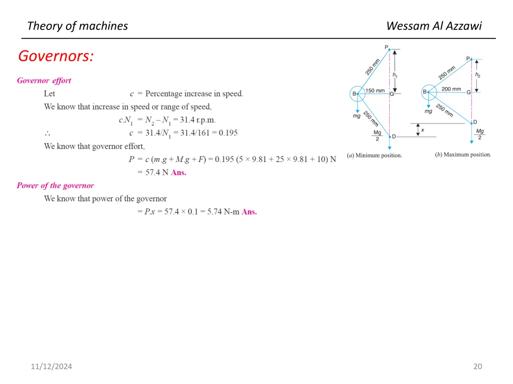 theory of machines 19