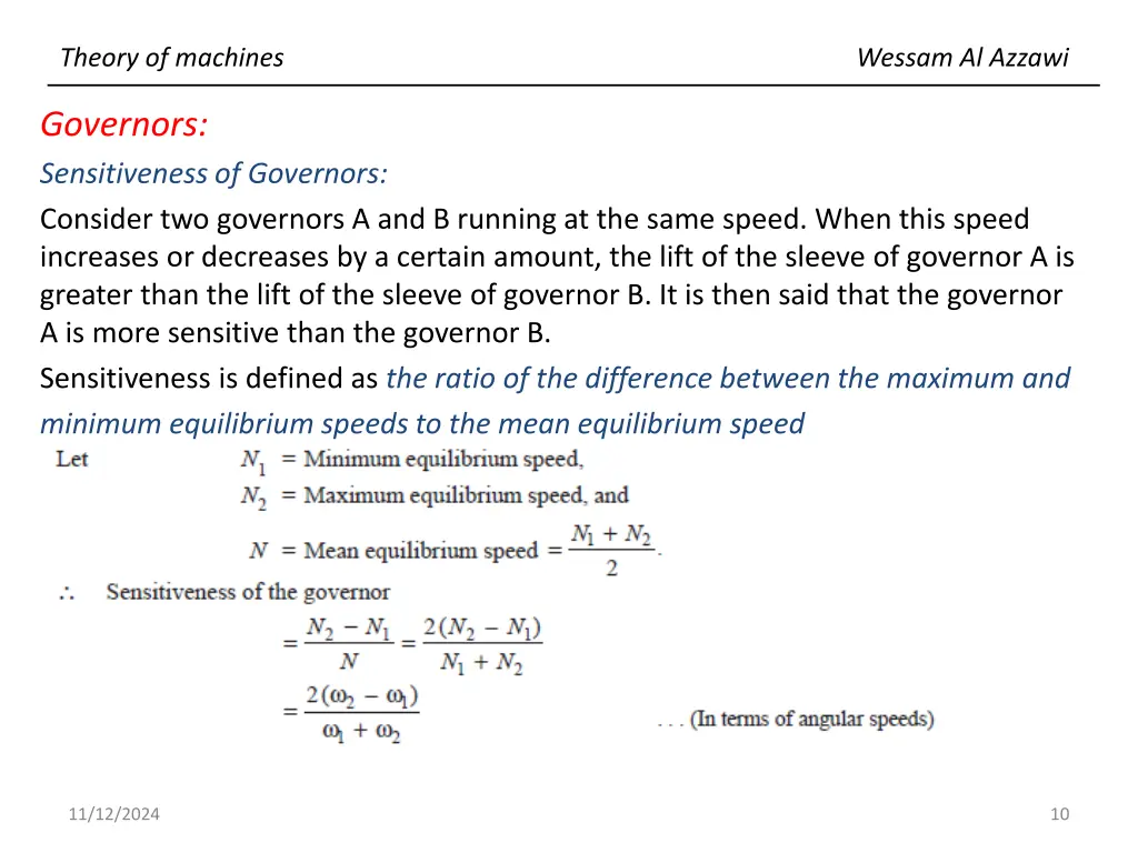 theory of machines 9